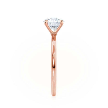 2 CT Cushion Solitaire Lab Grown Diamond Engagement Ring