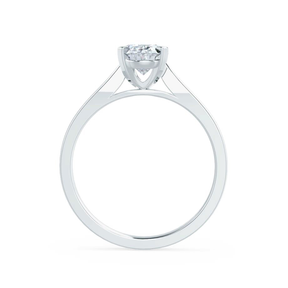 1.2 CT Round Solitaire  Lab Grown Diamond Engagement Ring
